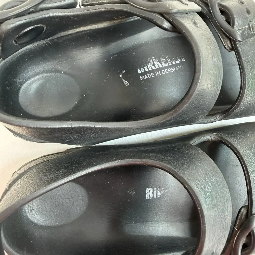 Birkenstock Kids 27 US 9 Milano Eva Sandals Shoes Black Beach Waterproof Shoes‎